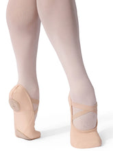 Capezio Adult Hanami Canvas Ballet Shoe - Light Pink & Black