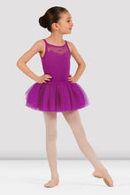 Bloch Girls Gianna Floral Camisole Tutu Dress - Velvet Orchid