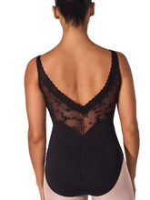 Capezio Lace Elan Elara Leotard - Black