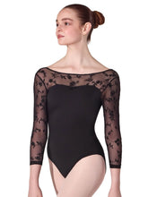 Capezio Lace Elan Grace Leotard - Black