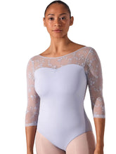 Capezio Lace Elan Grace Leotard - Zen Blue