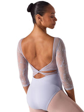 Capezio Lace Elan Grace Leotard - Zen Blue