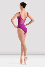 Bloch Ladies Evelyn Floral Tank Leotard - Velvet Orchid