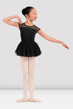 Bloch Girls Mirella Adagio Cap Sleeve Tutu Leotard - Black