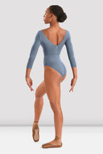 Bloch Ladies Mirella Adagio 3/4 Sleeve Leotard - Dusty Grey
