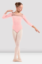 Bloch Girls Mirella Adagio 3/4 Sleeve Leotard - Pink