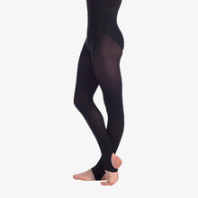 So Danca Stirrup Tights TS78 - Black/Light Suntan