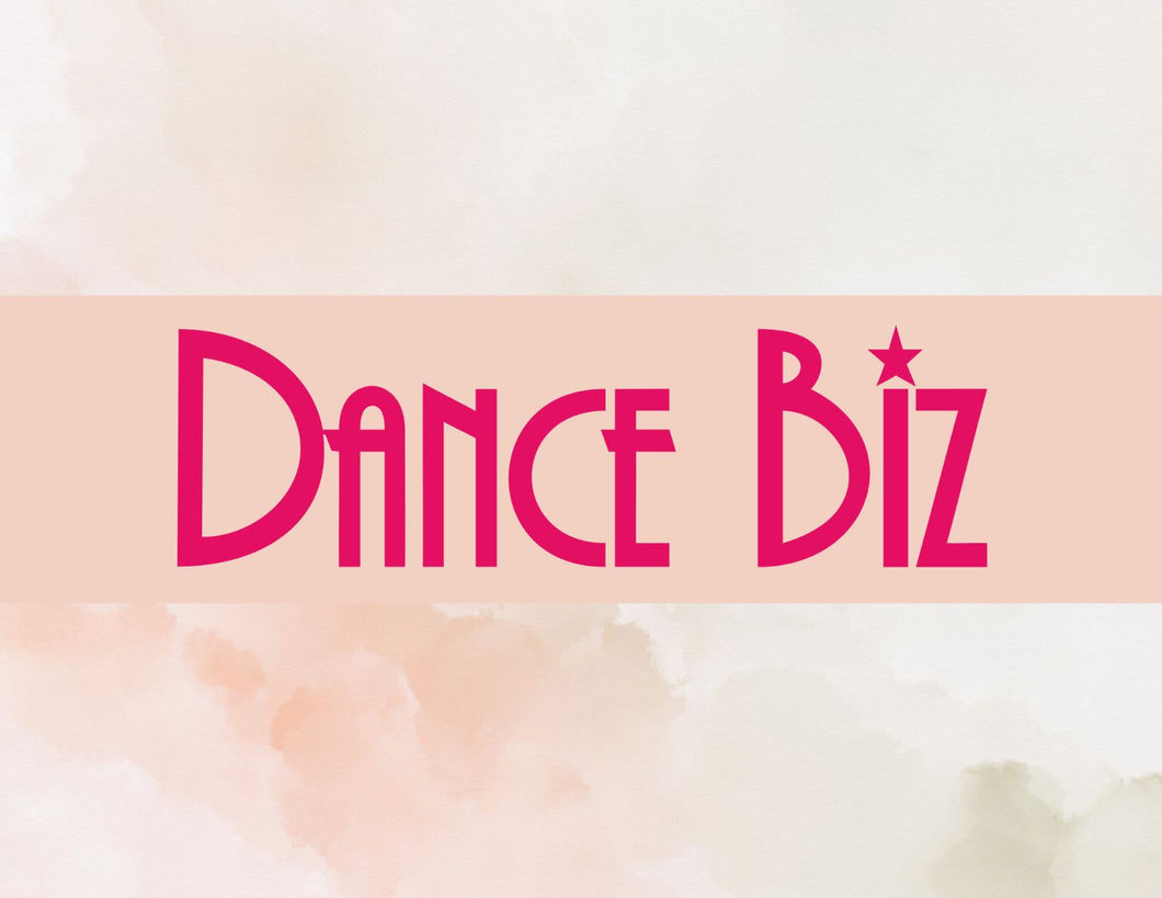Dance Biz Gift Card (Physical)