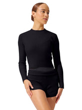 Capezio Mise-En-Scene Coppola Long Sleeve - Black