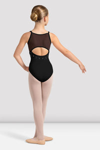 BLOCH GIRLS VIOLET CAMISOLE LEOTARD