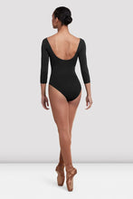 Bloch Ladies Dana 3/4 Sleeve Leotard - Black