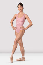 Bloch Ladies Kira Cross Back Leotard - Vintage Pink