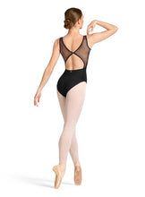 Bloch Ladies Mirella Celeste Boat Neck Leotard - Black