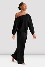 Bloch Ladies Mirella Adagio Wide Leg Sweatpant - Black