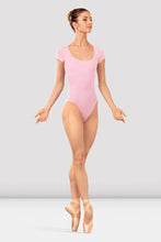 Bloch Ladies Alpheus Cap Sleeve Leotard - Carnation