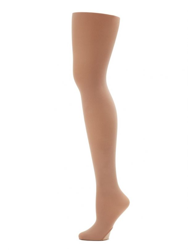 CAPEZIO ADULT ULTRA SOFT FOOTED TIGHTS