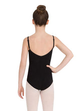 CAPEZIO CHILDREN'S ADJUSTABLE STRAP CAMISOLE COTTON LEOTARD