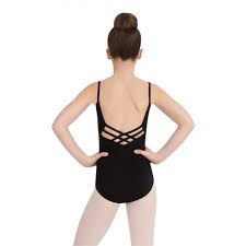 CAPEZIO CHILDREN'S V-NECK CAMISOLE LEOTARD